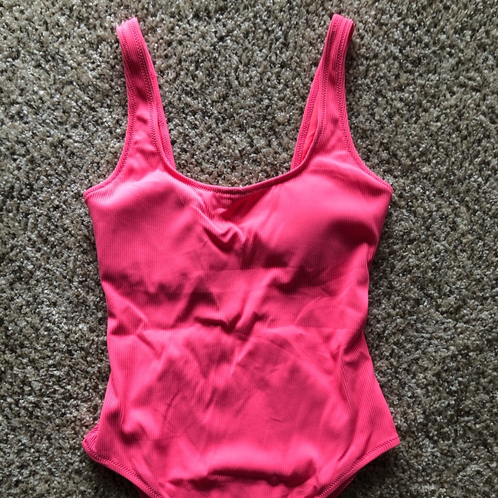 Aerie Cheeky Pink One Piece Bathing Suit